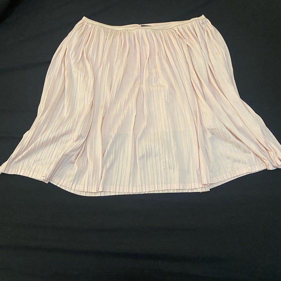 Light Pink Pleated Skirt - Picture 1 of 5